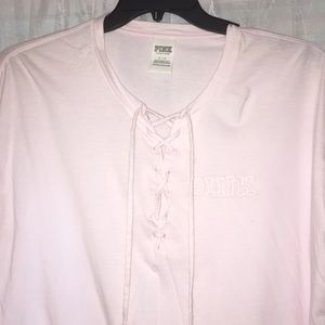 PINK by victoria’s secret baby pink longsleeve